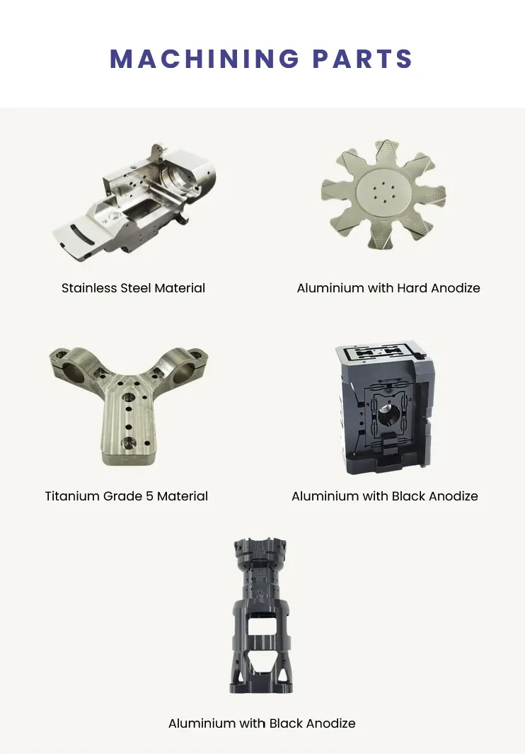 Stainless steel part sample